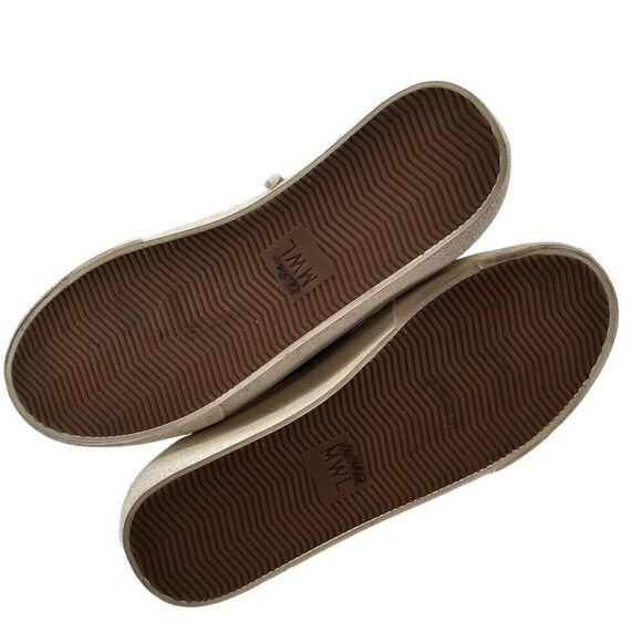 Madewell Womens 5.5 Sidewalk Low Top Sneakers in Painted Leopard Colorblock Calf - Picture 15 of 15